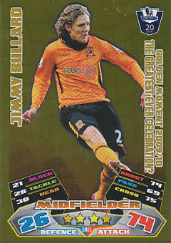 Jimmy Bullard Hull City 2011/12 Topps Match Attax #GM35